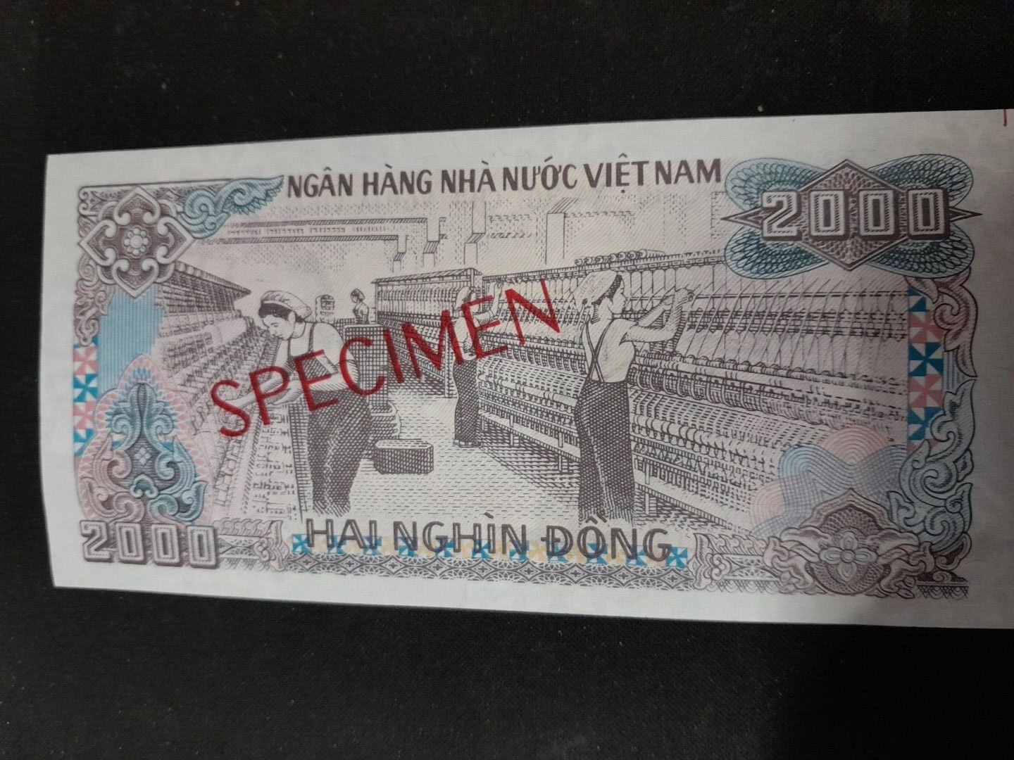 Vietnam 2000 Dong 1985 Specimen Pick 107s2 UNC