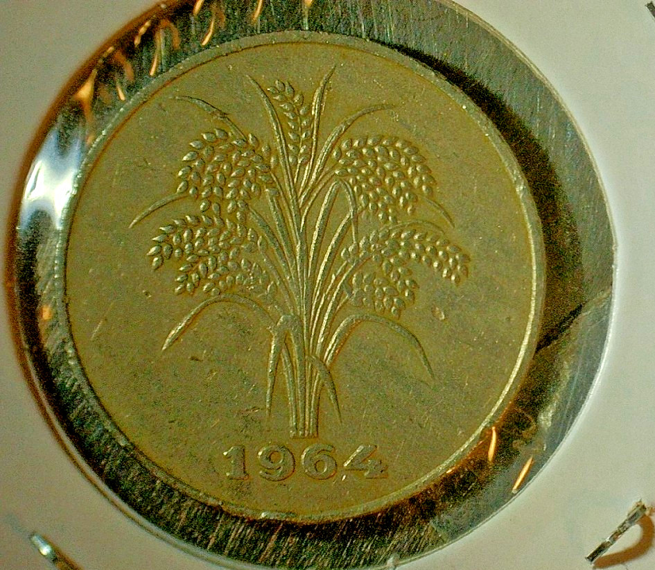 WORLD COIN SALE–1964 SOUTH VEITNAM 10 DONG–COPPER/NICKEL COMPOSITION COIN KM#8