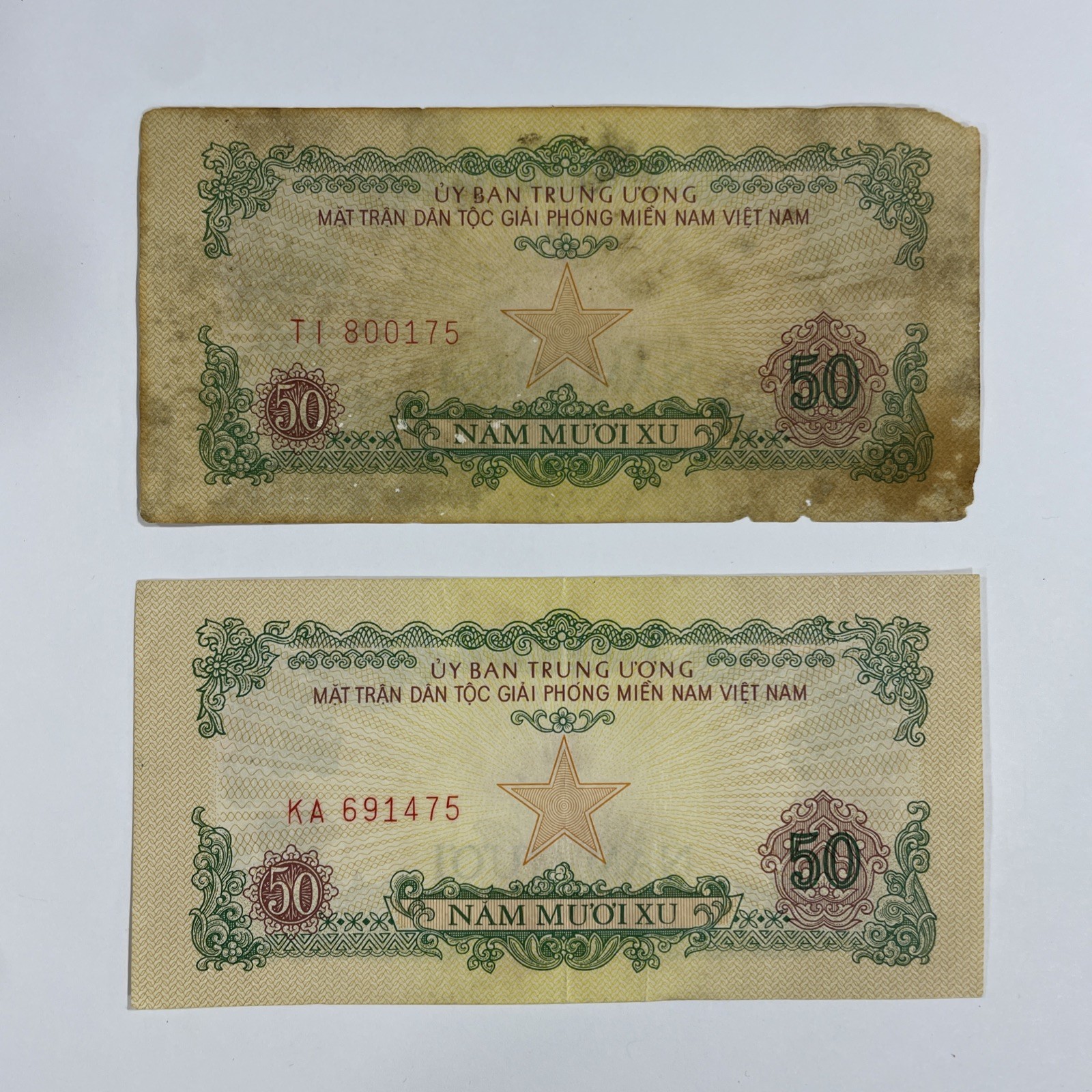 Vietnam 1963 50 Cents POW Captured