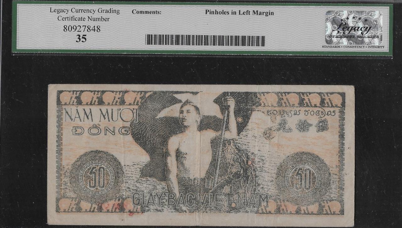 Vietnam P-32 50 Dong 1950 LCG 35