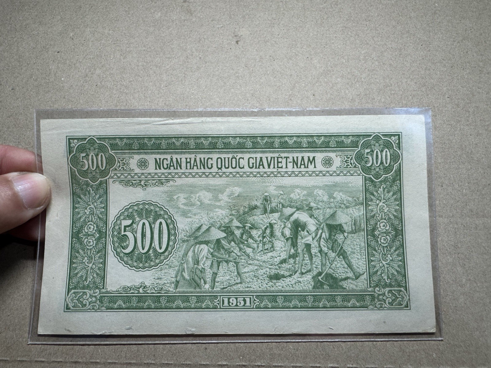 500 Dong Uncle Ho Chi Minh North Viet Nam Banknotes 1951 Rare_LDP Shop.