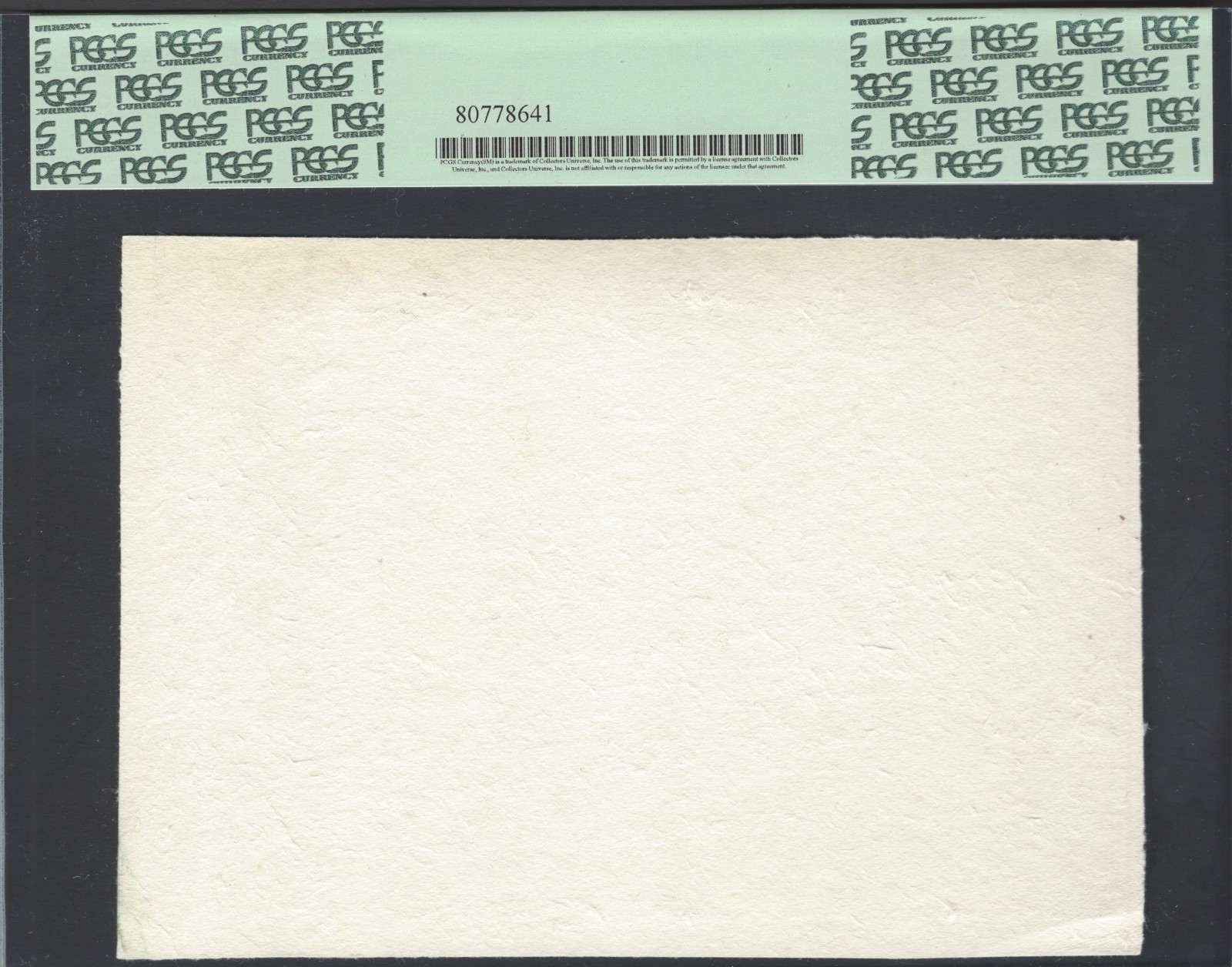 South Vietnam -Ngan-Hang Quoc-Gia Viet-Nam Photograph Proof Uncirculated