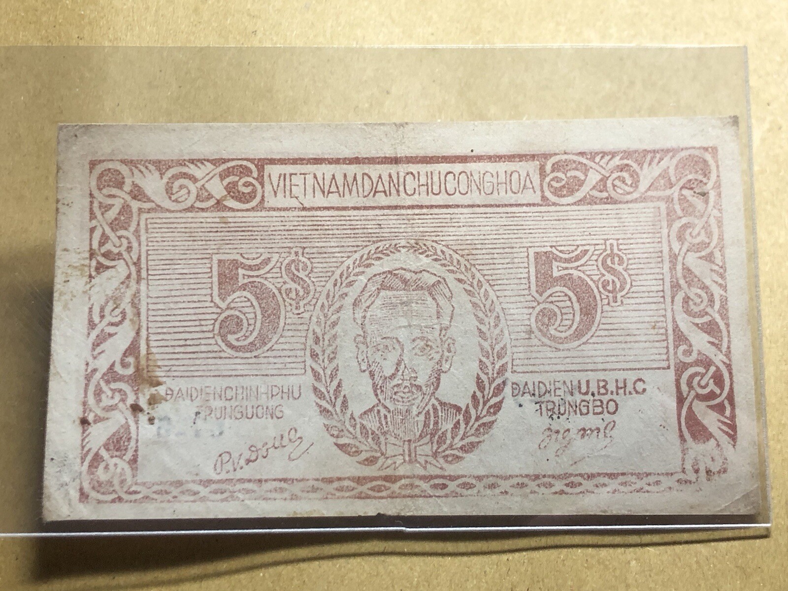 5 Dong Credit Viet Cong – Viet Nam Dan Chu Vintage 1945-1975 Rare_LDP Shop.