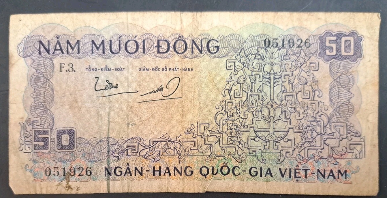 (1964-66) South Vietnam 50 Ðong P17, F3-051926.