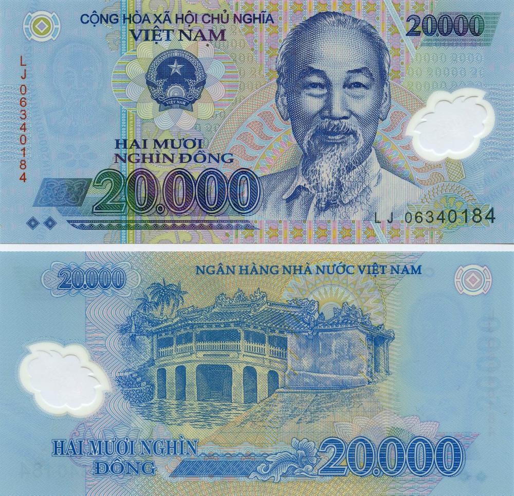 Vietnam VND 20,000 2006 Polymer UNC (P120a)