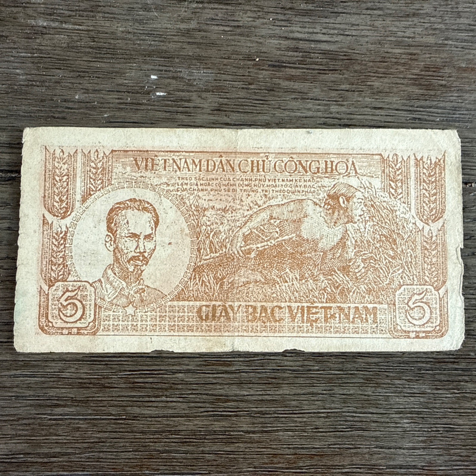 Vietnam 5 Dong 1948 Pick BANKNOTE