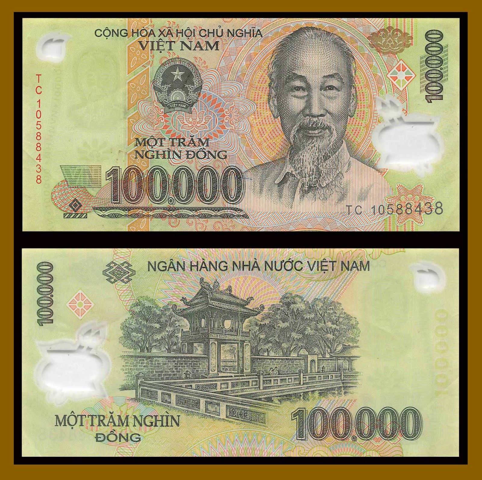 Vietnam 100000 Dong, 2004-2023 P-122 Cir