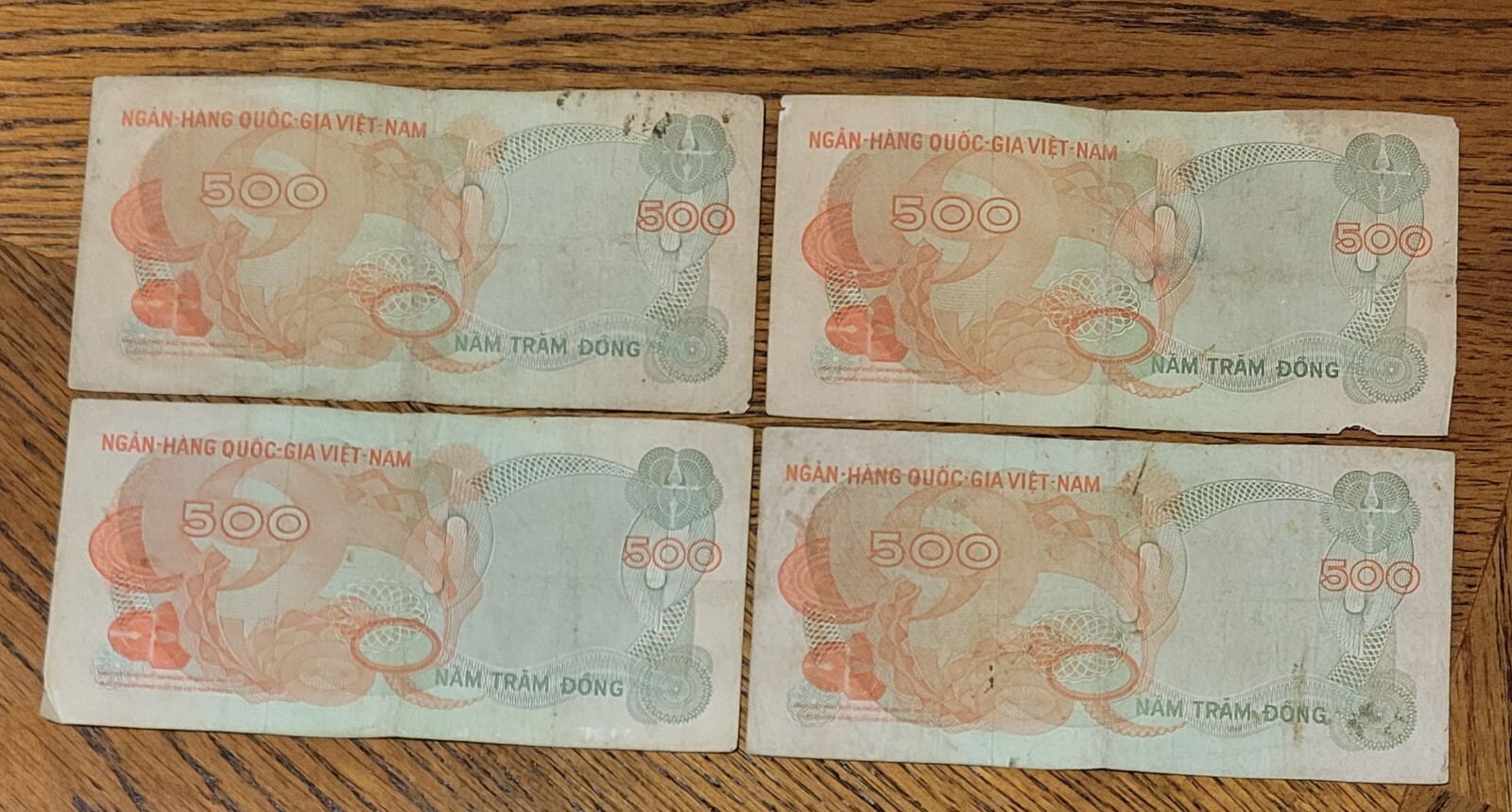 Vintage World Banknote lot from Vietnam.