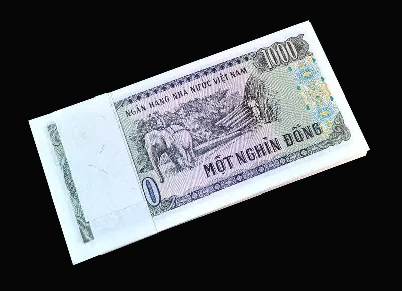 100pcs Vietnam 1000 Dong Banknote 1988 World Paper Money UNC Free Shipping