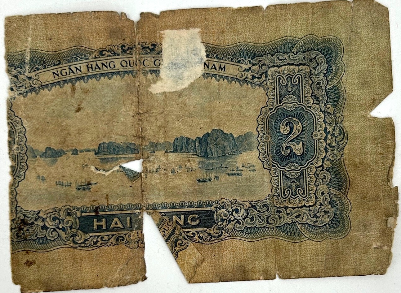 1958 Vietnam 2 Dong P-72a – FREE US SHIPPING!