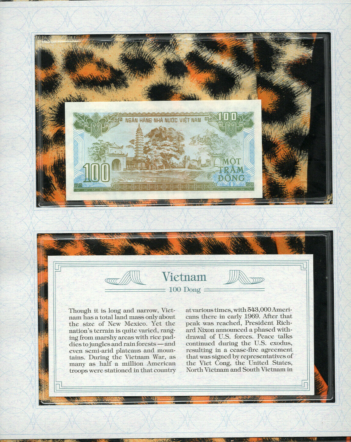 *Most Treasured Banknotes Vietnam 1991 100 Dong P 105b UNC Prefix EI