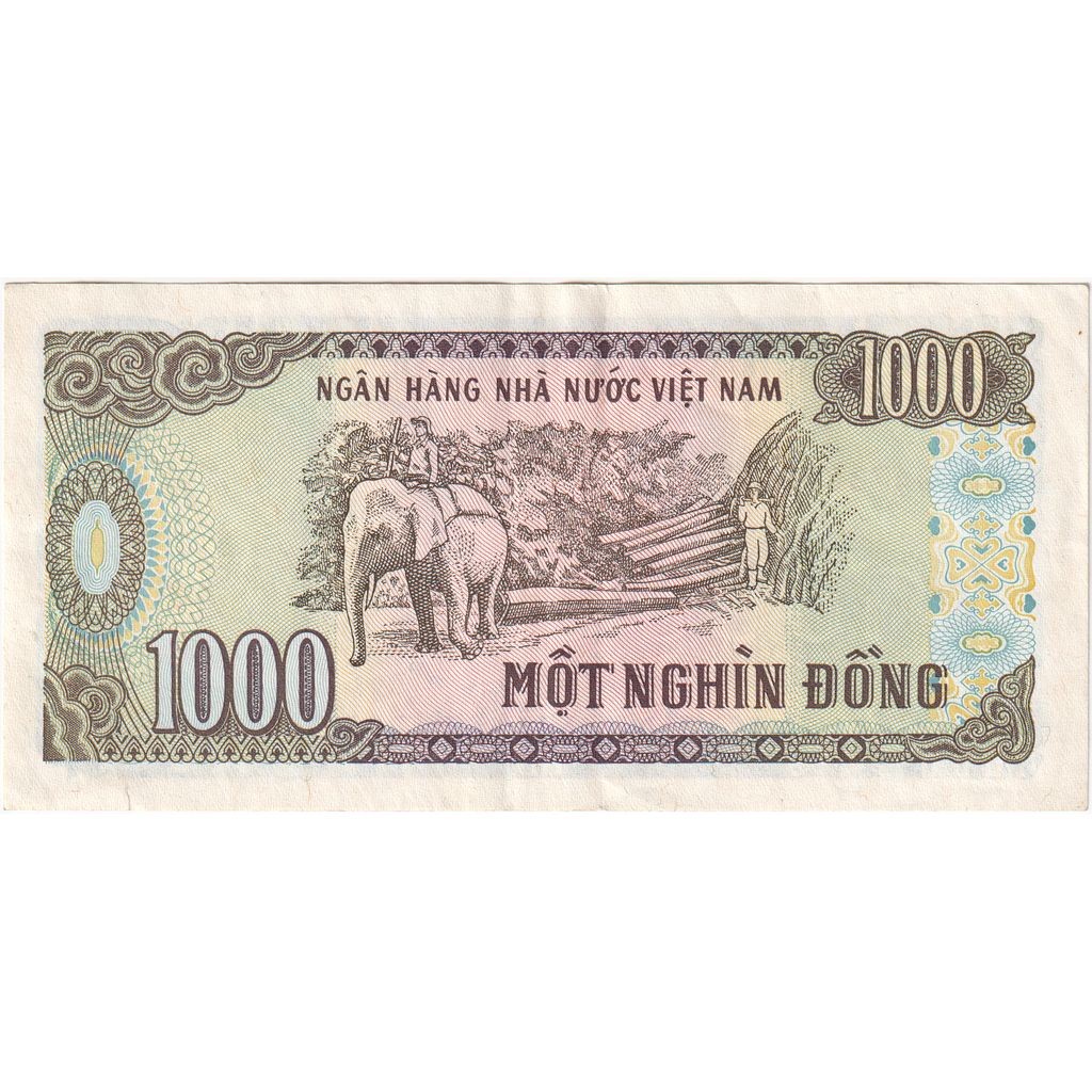[#1243243] Vietnam, 1000 Dông, 1988, AU