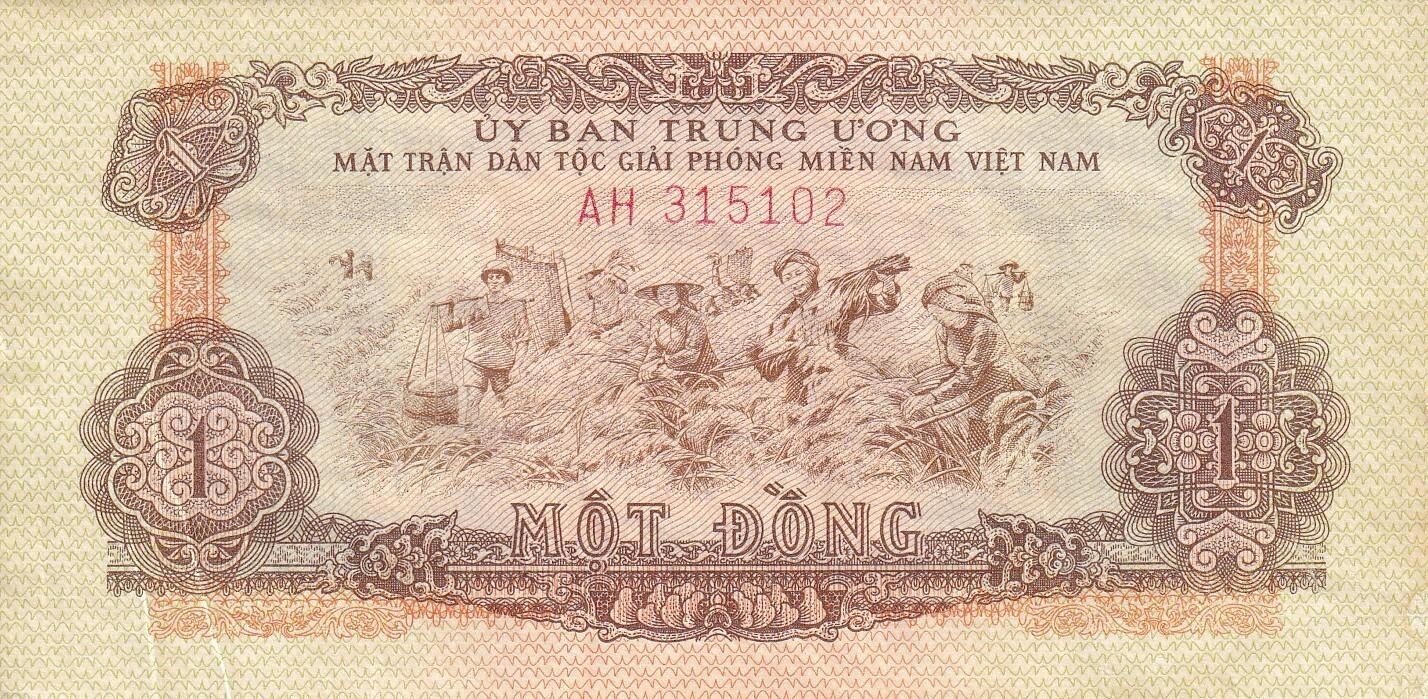 Vietnam 1 Dong 1963 P R3 AU UNC