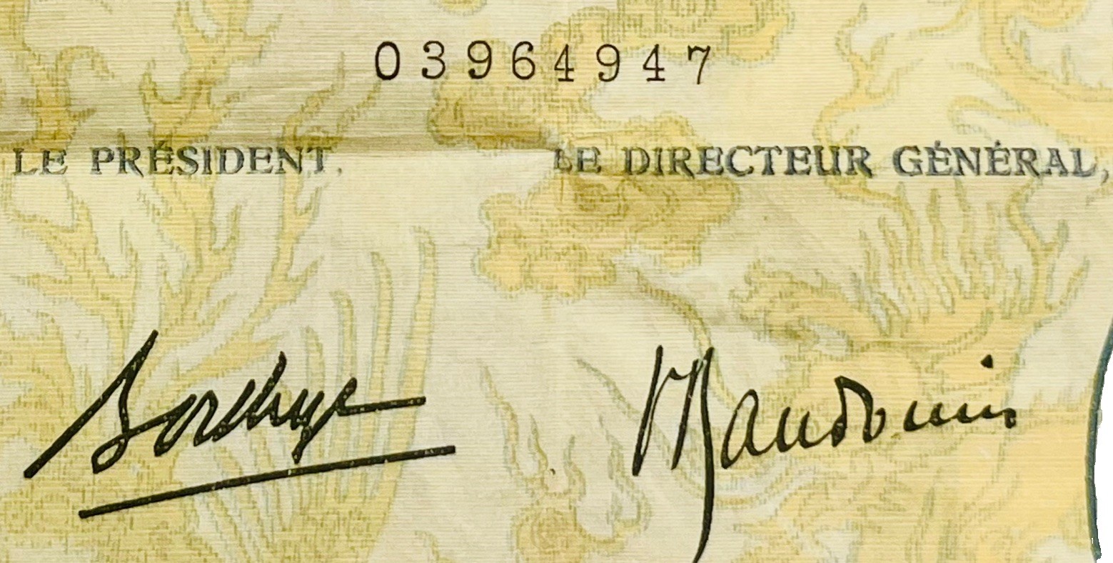 100 Piastres P-159 Indochine Banknotes Original Rare