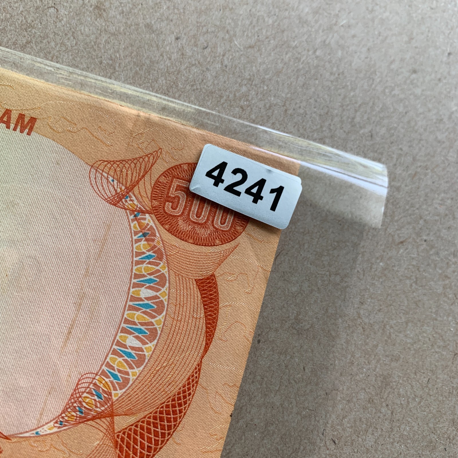 Iconic Tiger Banknote. Vietnam South DONG 1972 Vietnamese Currency Memorabilia
