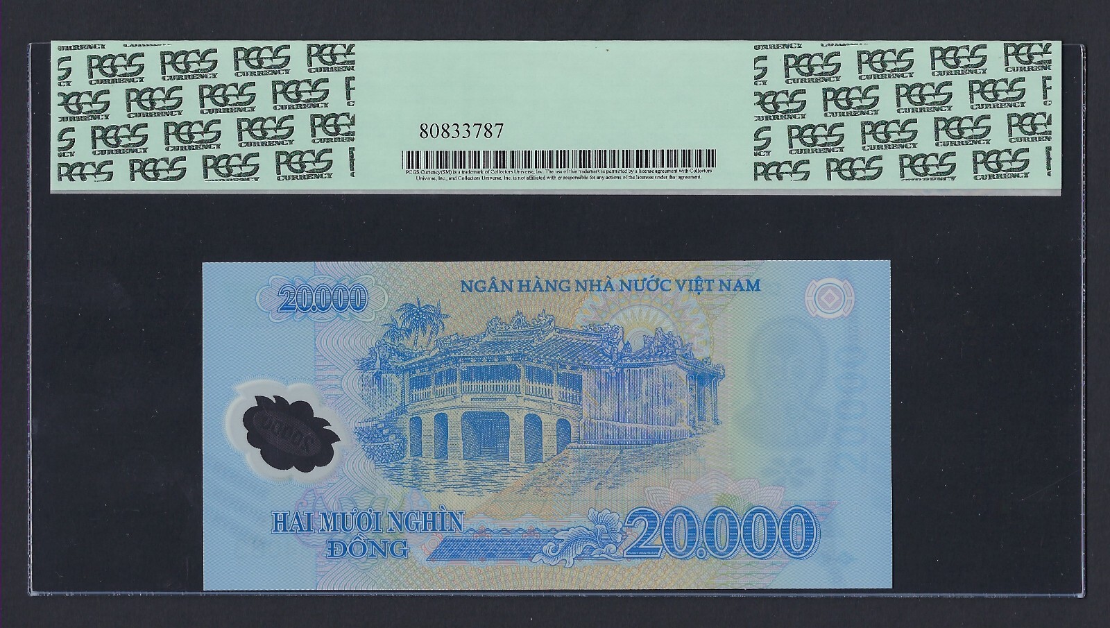 Viet Nam 20000 Dong 2016 P120g Uncirculated Grade 68