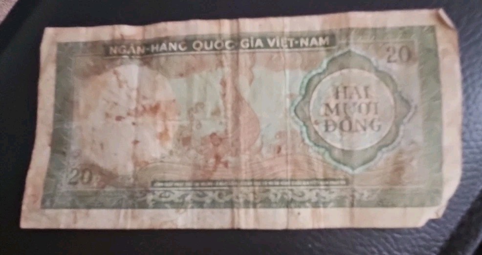 VIETNAM SOUTH 20 Dong 1964 National Bank Việt-Nam World Banknote Money h9139
