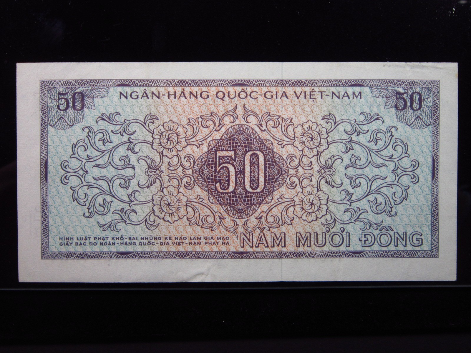 South Vietnam 50 Dong ND 1966 P17 i9629 Việt Nam Military Council Money