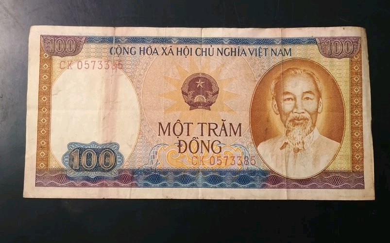 Vietnam 100 Dong Banknotes
