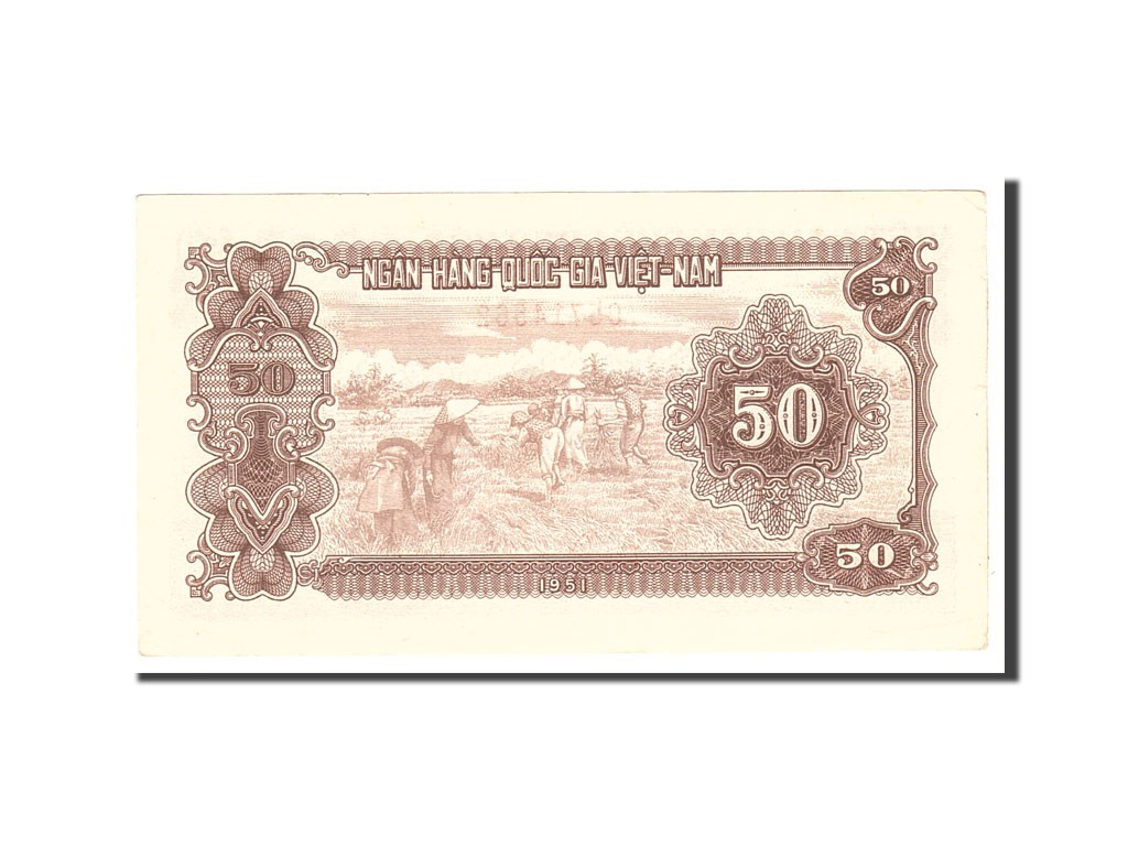 [#114033] Banknote, Vietnam, 50 Dông, 1951, Undated, KM:61b, AU