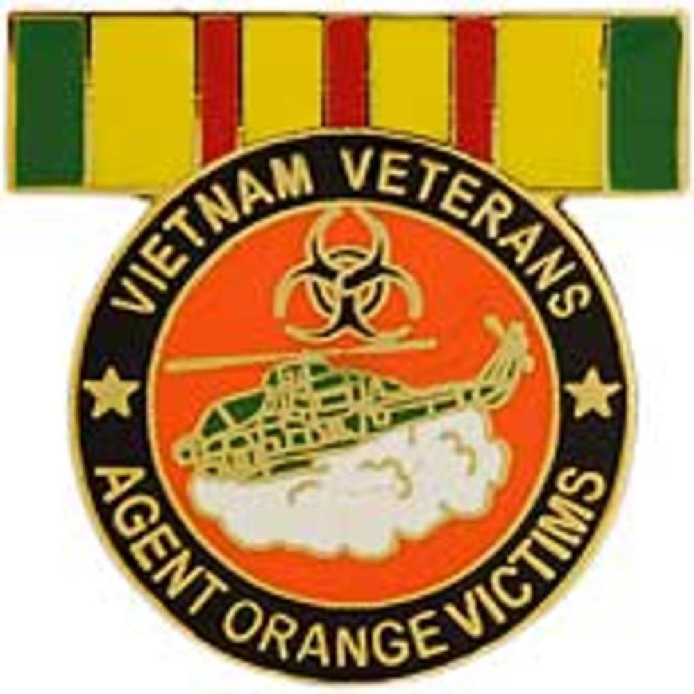 Vietnam Veterans Agent Orange Victims Pin 1″