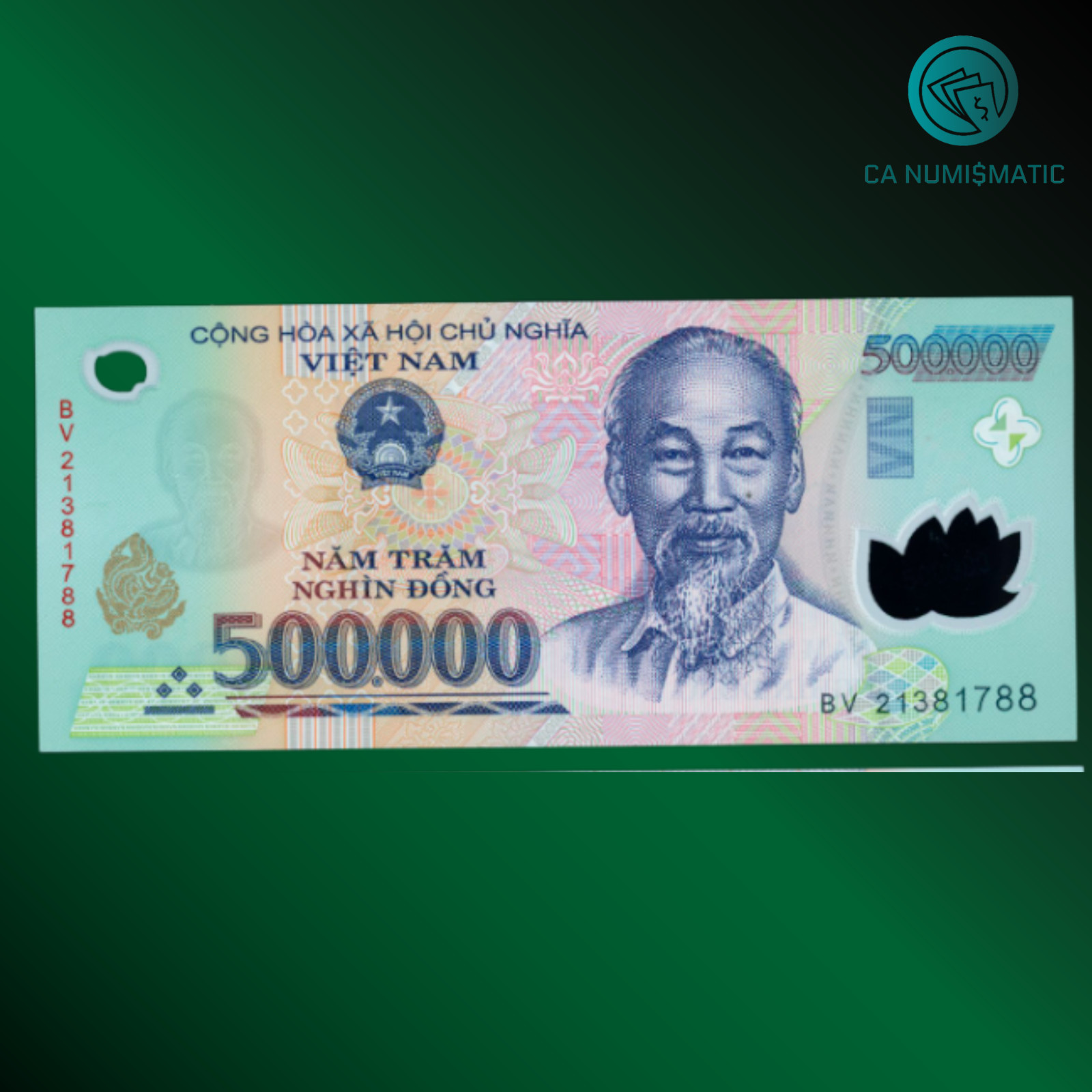 10,000,000 VND (20×500000) TEN MILLION VIETNAMESE DONG, VIETNAM MONEY & CURRENCY