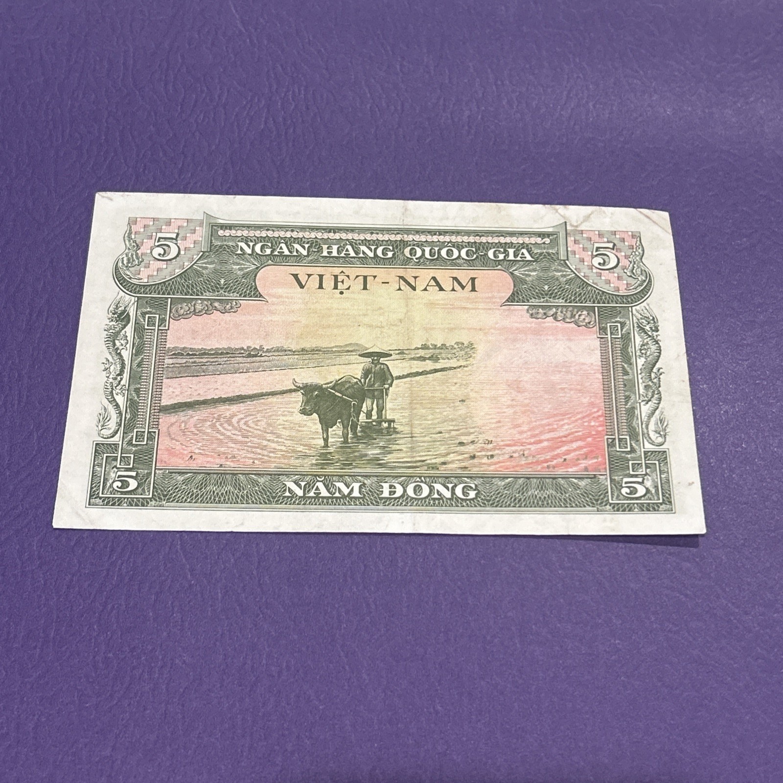 South Vietnam- 5 Dong- 1955