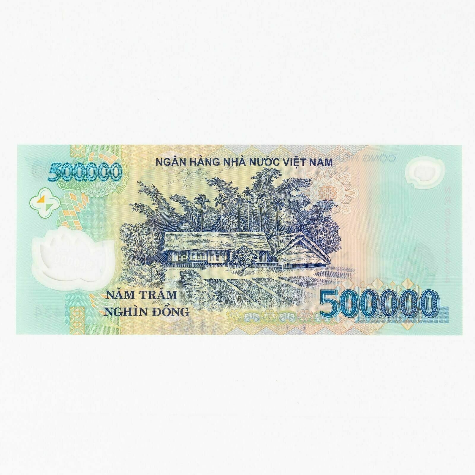 5 MILLION VIETNAMESE DONG – 10 x 500,000 VIETNAM CURRENCY NOTES POLYMER VND