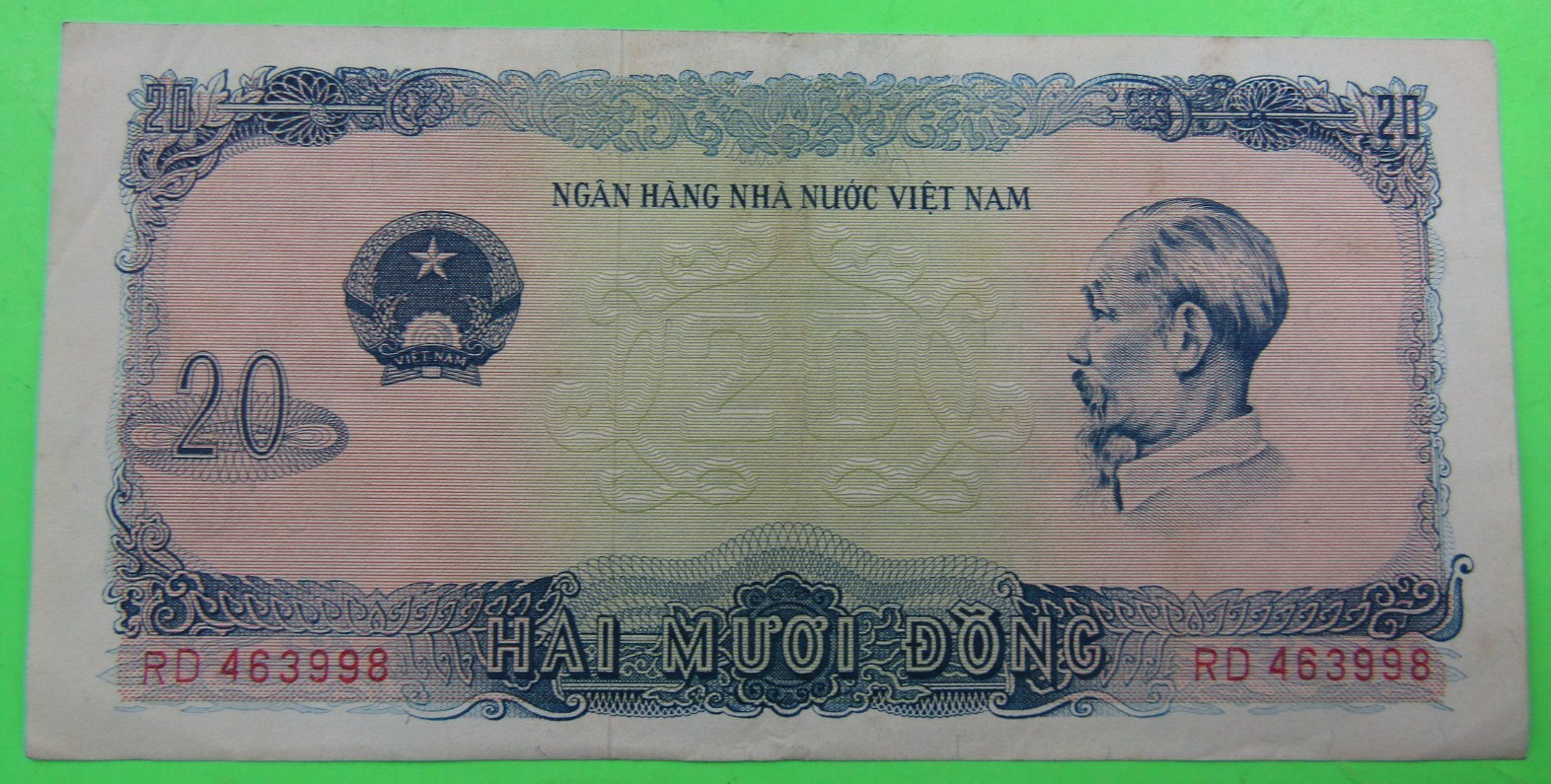 VIET NAM , 20 DONG,P#83a, HCM @ r, 1976