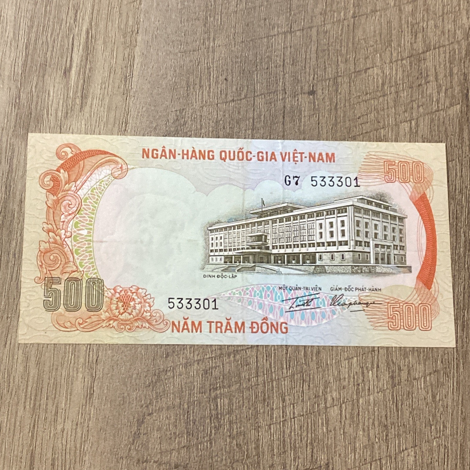 South Vietnam- 500 Dong-1972