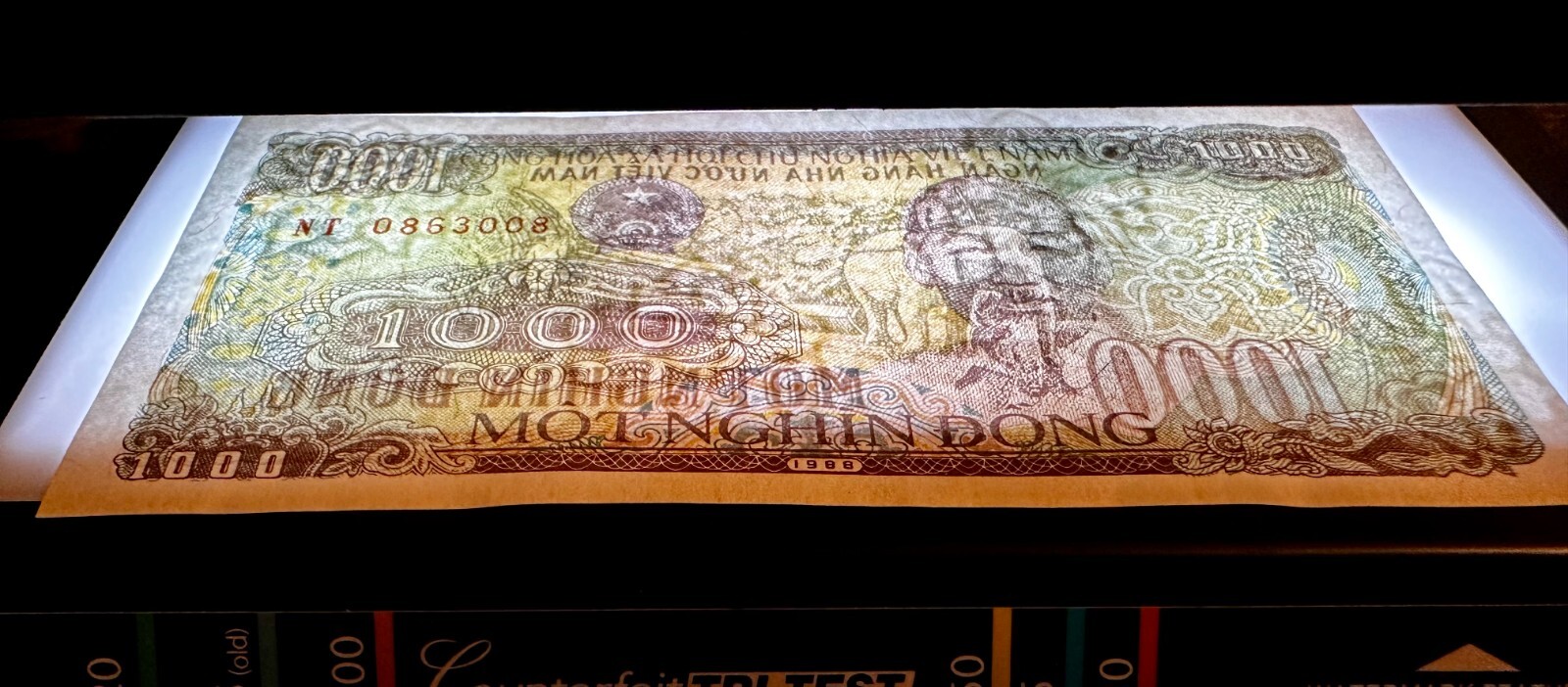 🇻🇳 UNC Vietnam 1000 Dong Banknote (1988, P-106) 🇻🇳