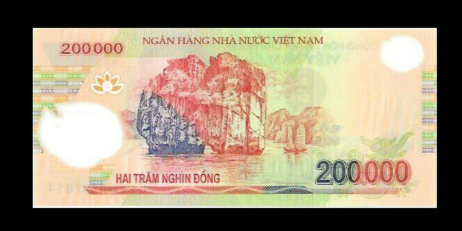 200,000 Vietnam Dong – 200000 UNC Vietnamese Dong Banknote! Viet Nam Vietmanese