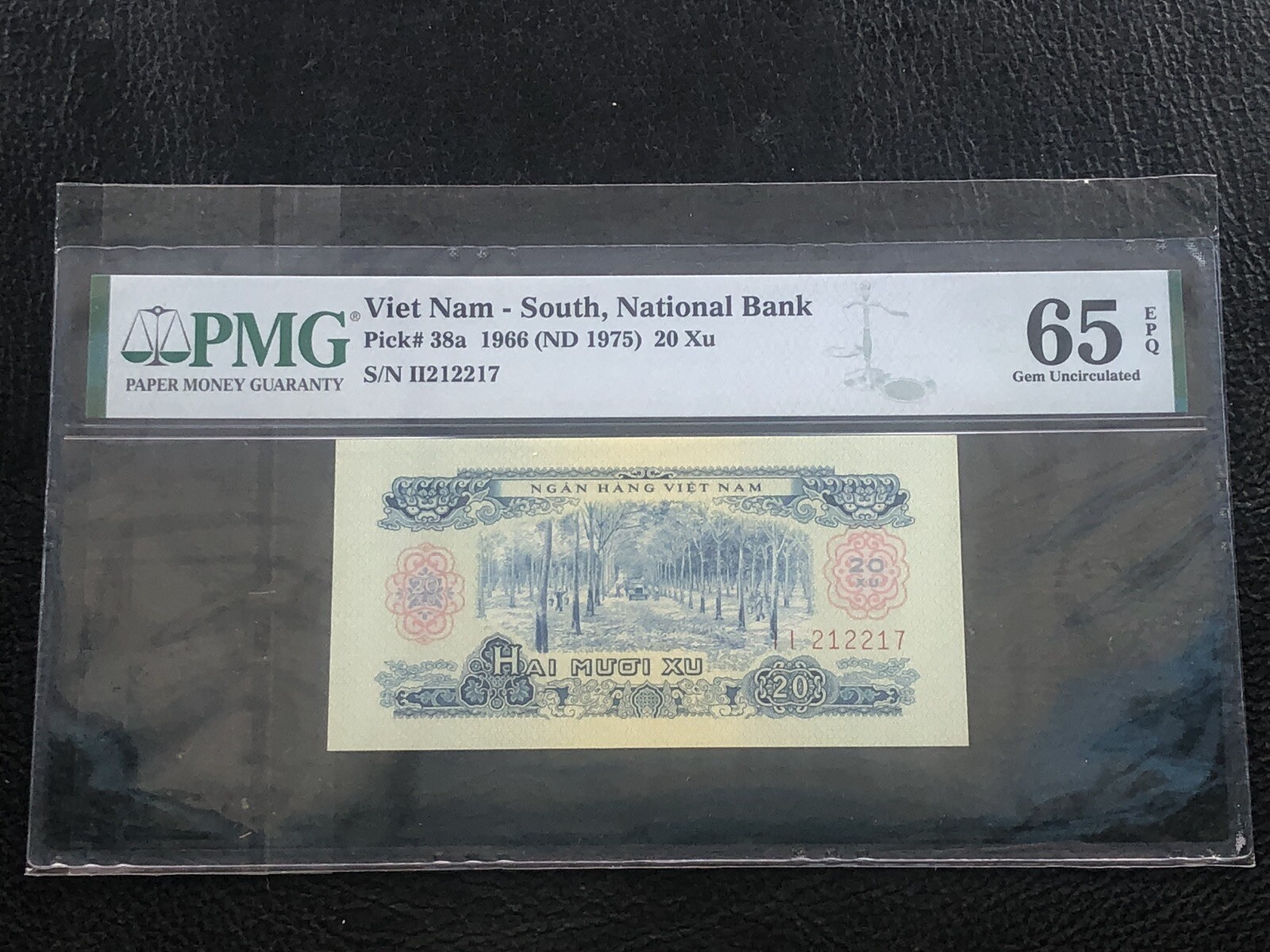 20 Xu 1966 PMG-65 EPQ Gem UNC Original Vintage_LDP Shop.