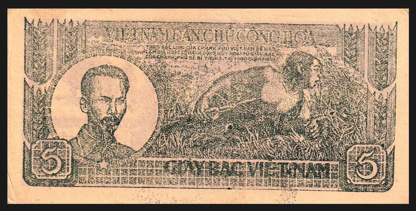 Vietnam 5 Dong 1948 Pick 17a BANKNOTE