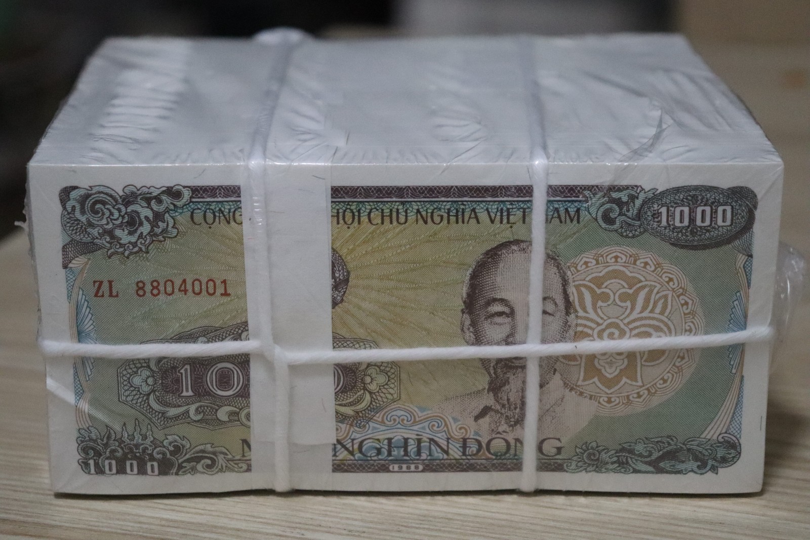 1000pcs Vietnam 1000 Dong Banknote 1988 World Paper Money UNC Free Shipping