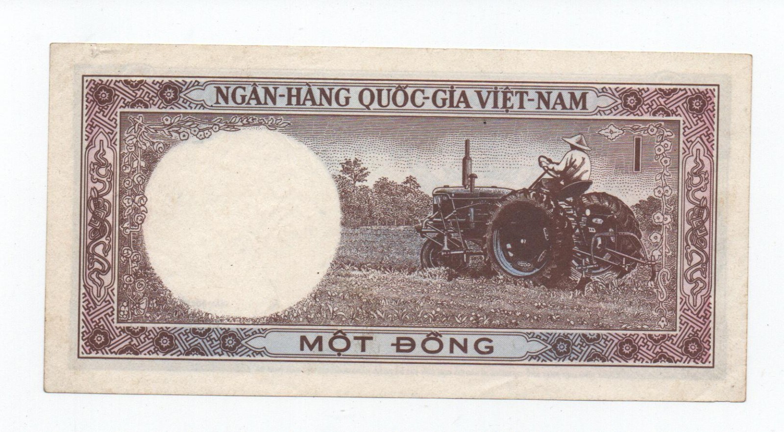 VIETNAM SOUTH 1 DONG 1964 PICK 15 LOOK SCANS