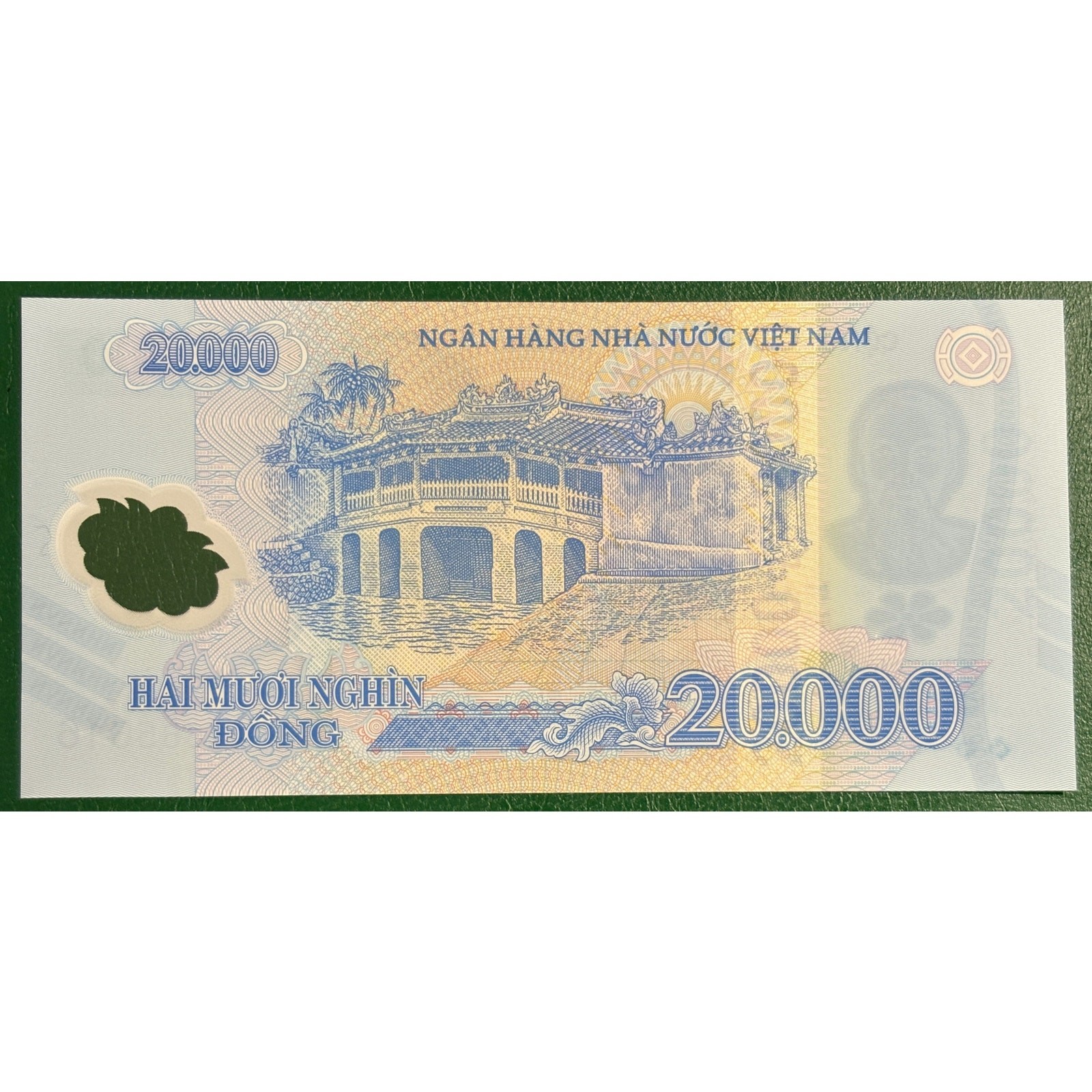 VIETNAM 20000 Dong UNC Currency Year 2022 Polymer Banknote VND 20,000 20K
