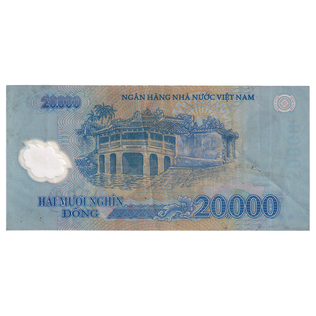 [#333300] Banknote, Vietnam, 20,000 D ox ng, 2008, KM:120c, EF