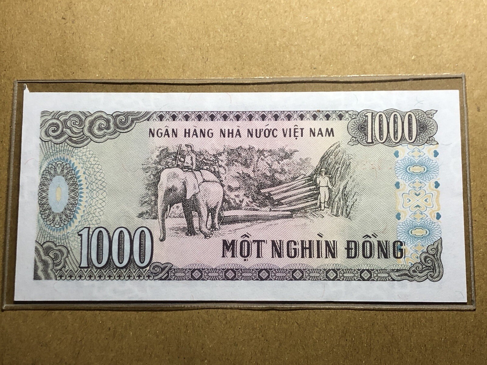 Error Cutting & AA Block 1000 Dong 1988 Gem UNC Original Vintage Rare_LDP Shop.