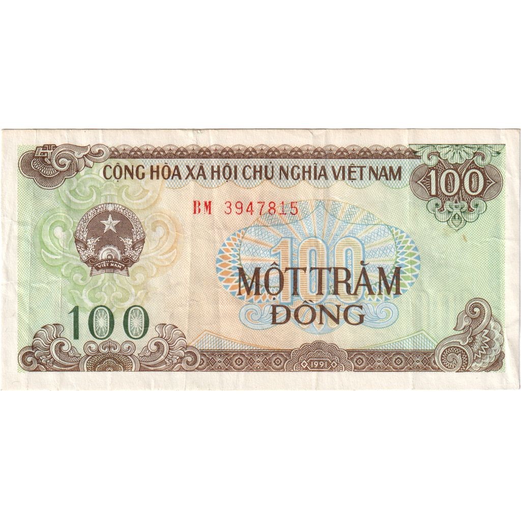 [#1296245] Vietnam, 100 Dng, 1991, UNC
