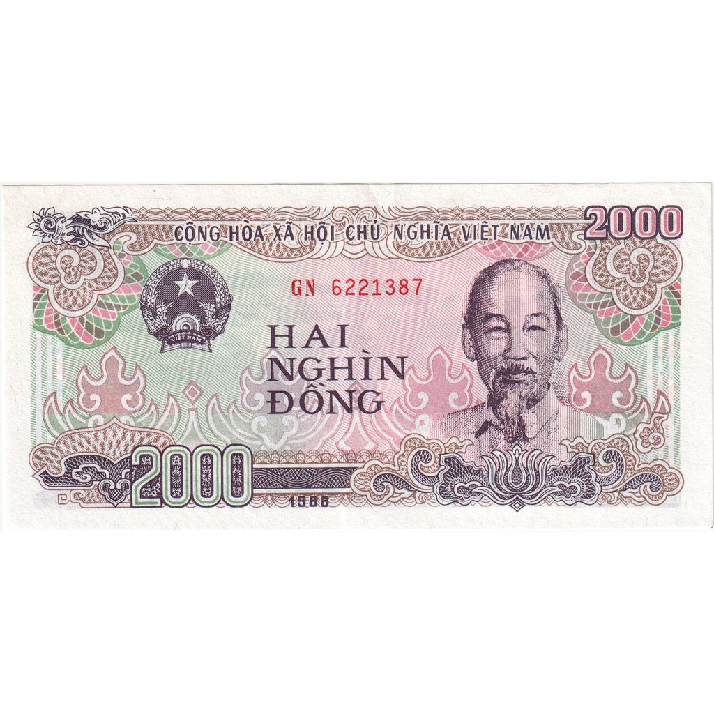 [#1295022] Vietnam, 2000 Dông, 1988, UNC