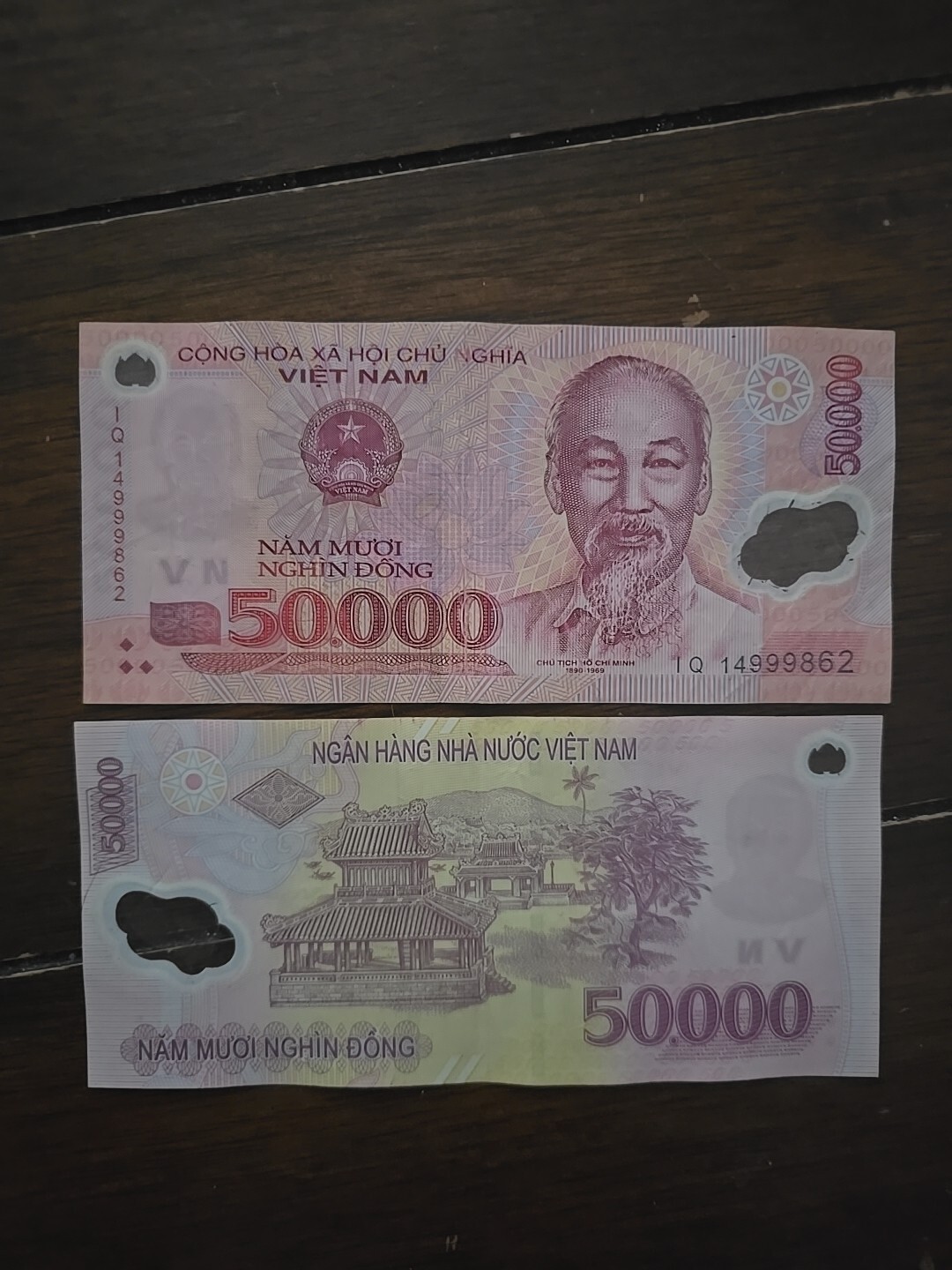 Vietnam Set of 500,000 Dong (100 Mill DONG/Various Years ) Zimbabwe Polymers