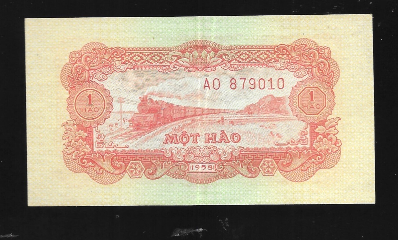 Vietnam 1 Hao 1958, UNC, P-68