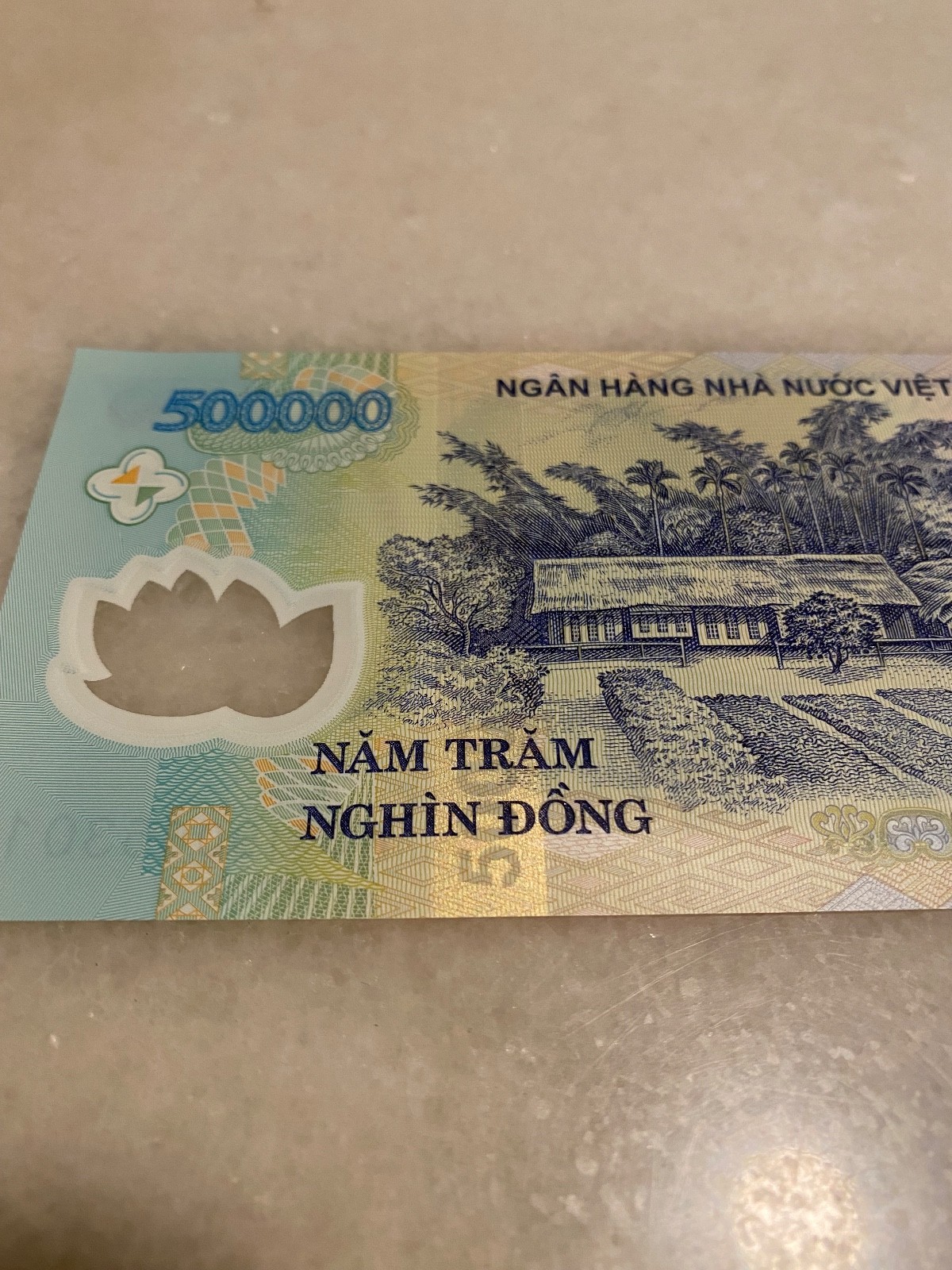 100 Vietnam Banknotes – $500,000 Dong each ($50 Million Total) – Uncirculated