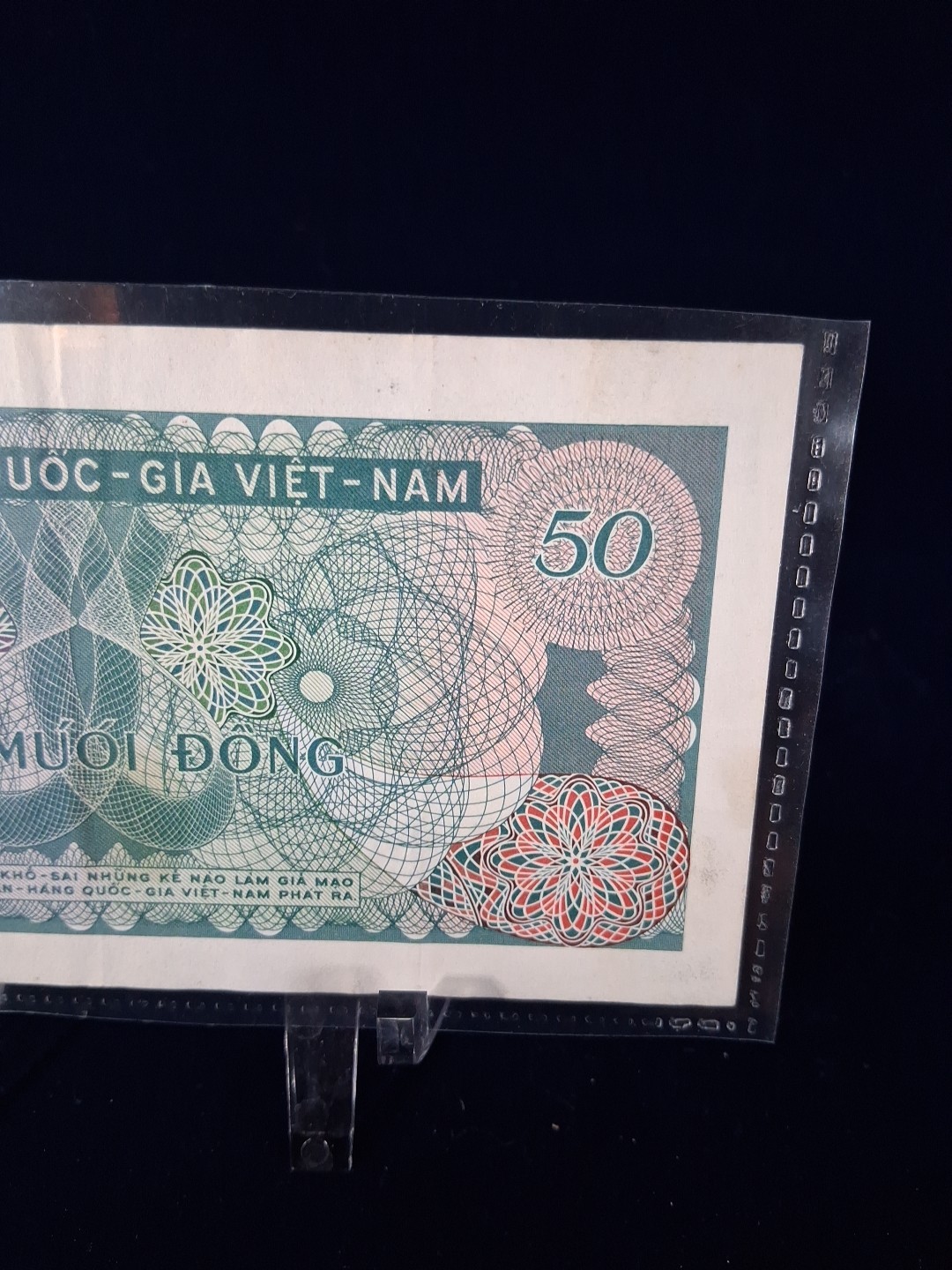 1969 SOUTH VIETNAM 50 DONG BANKNOTE