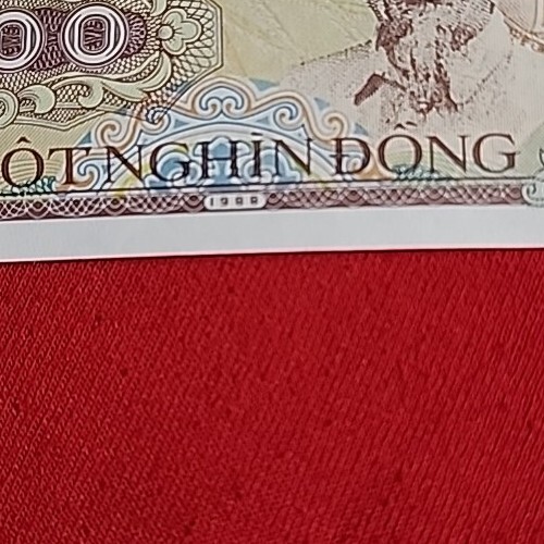 10 Pcs Paper Money From VIETNAM 1000 Dong, 1988, P-106, UNC FREE SHIPPING