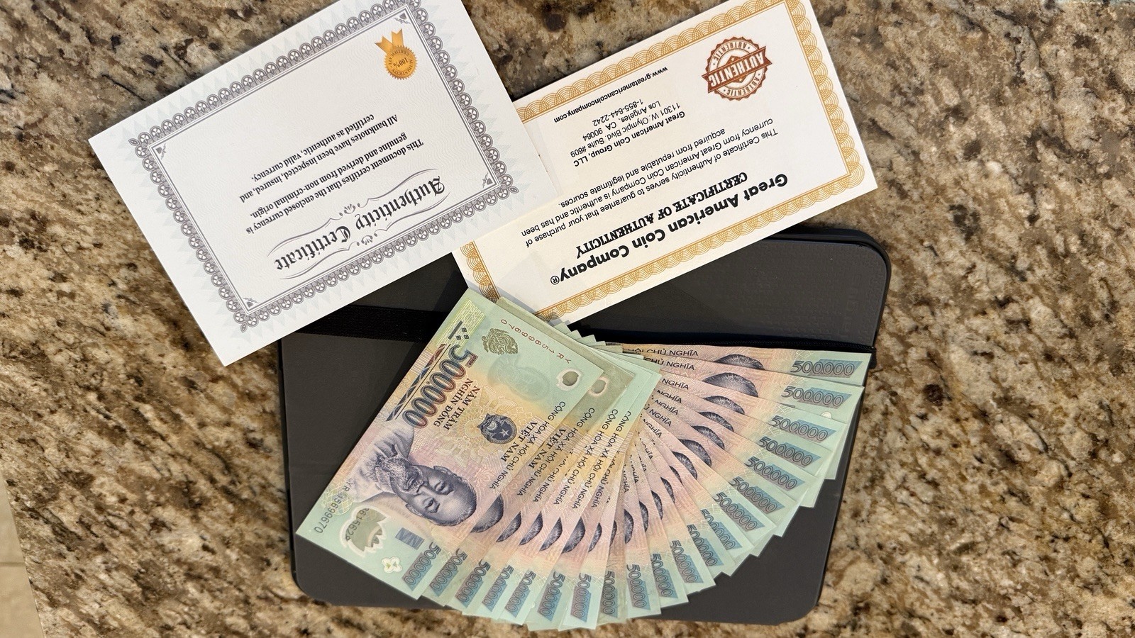 Viet Nam 500,000₫ Dong Polymer Banknote