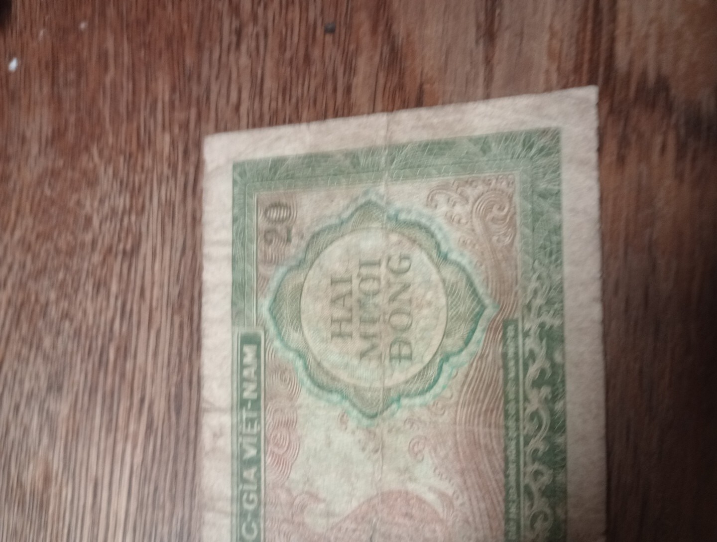 VINTAGE VIETNAM WAR ERA 1960s VIETNAM NGAN-HANG QUOC-GIA 20 HAI MUOI BONG