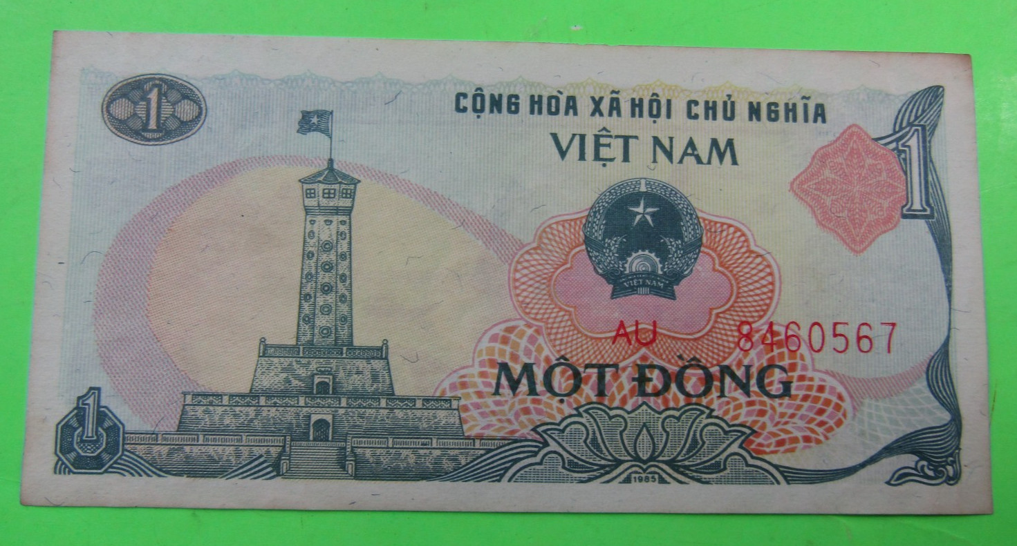 VIET NAM , 1 DONG ,P#90a, 1985