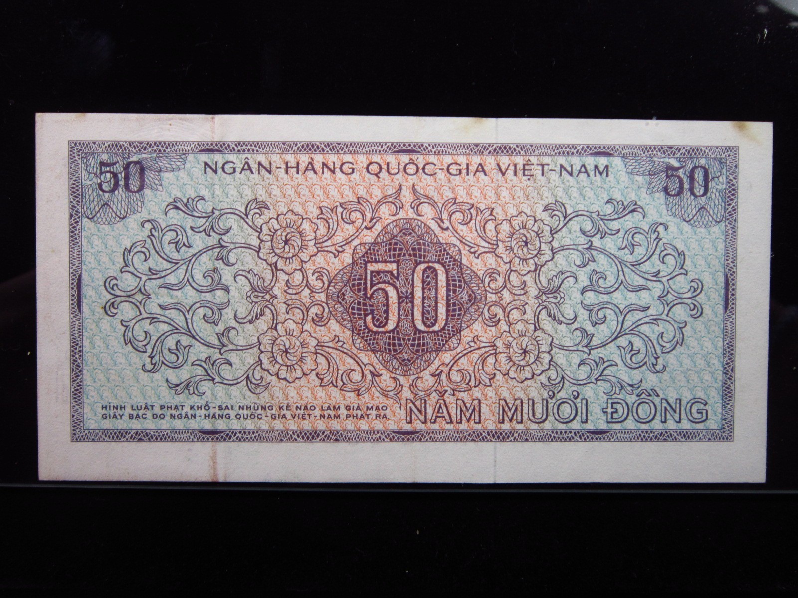 South Vietnam 50 Dong ND 1966 P17 i4101 Việt Nam Military Council Money